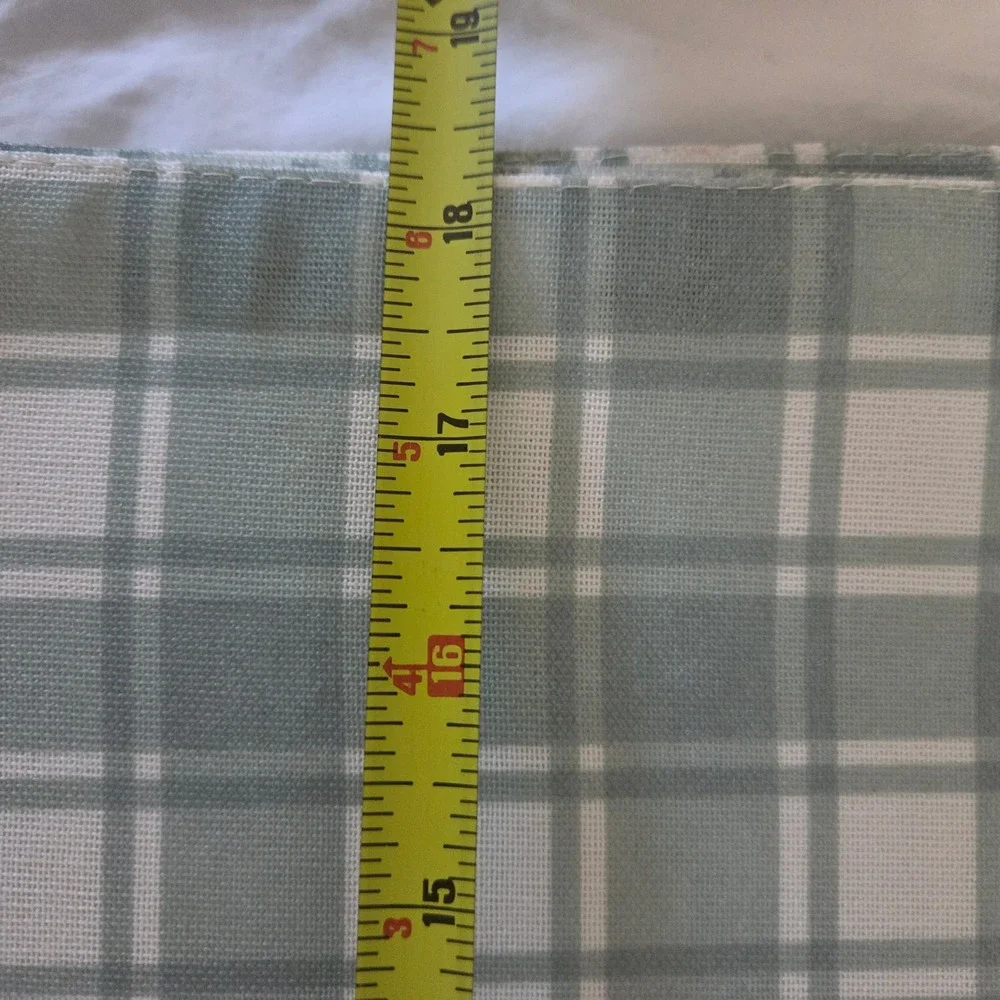 Pumpkin Placemats Set of 12  & Table‎ Runner Reversible Fall Autumn Plaid Back